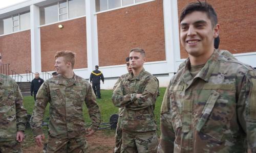 Exciting cadets