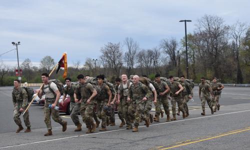 Ranger Challenge running 8 miles