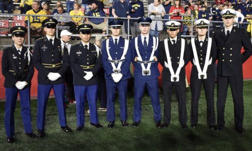 Color Guards from different branches