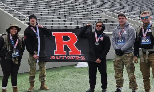 Rutgers ROTC at Michie Stadium