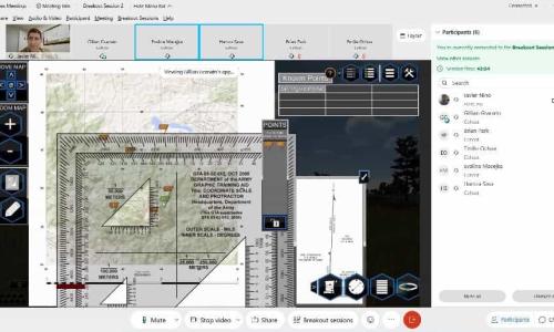 Virtual land navigation lab